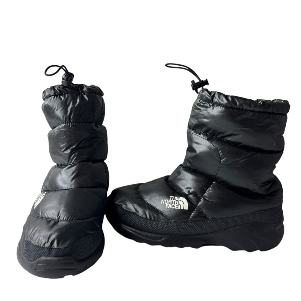 The North Face Nuptse III Down Puffer Booties Black Men’s Size 9
